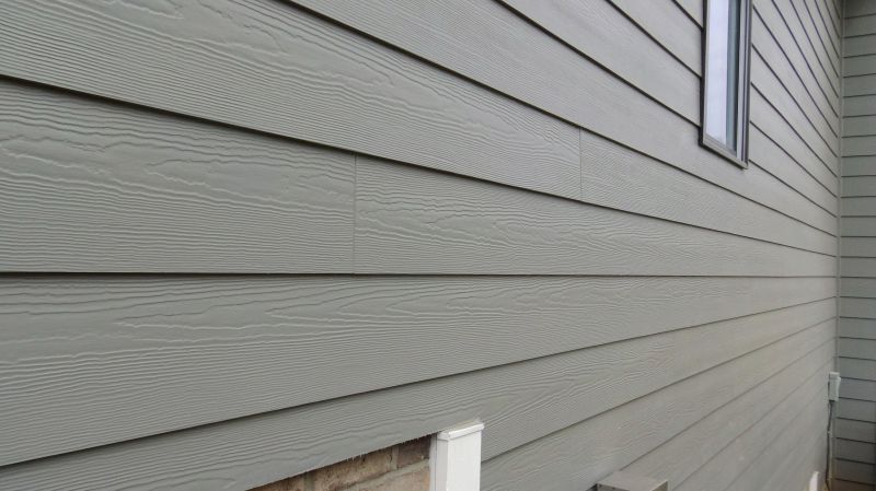 Fiber Cement Siding Finish